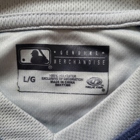 Milwaukee Brewers Women's Large Jersey Baseball T-shirt - Picture 4 of 5